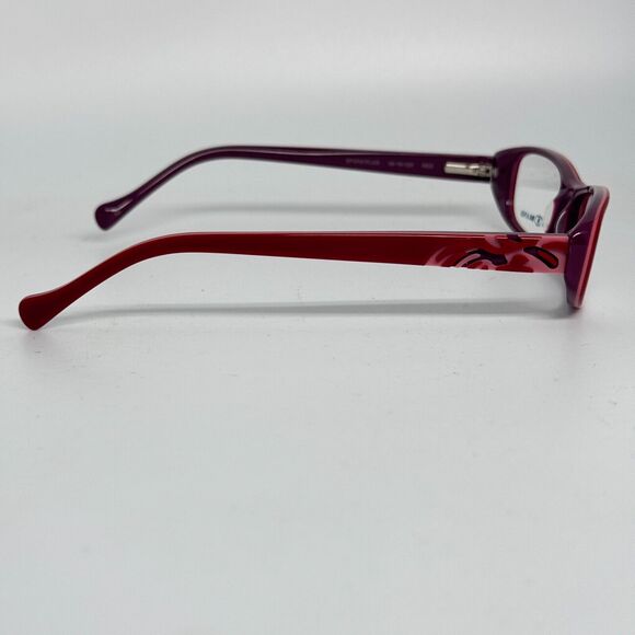 Lucky Brand Spark Plug KIDS Cateye EyeGlasses in Red H16408 - Picture 4 of 7